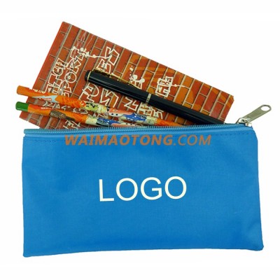 Promotional Cheap Customized Zipper Pencil Case