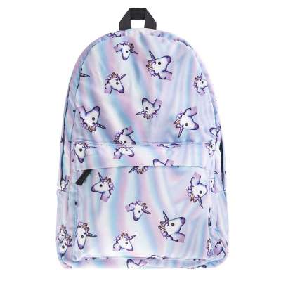 Ready To Ship Colorful Cute  Kids School Bookbag Girls Back Pack Waterproof Jelly Bag Unicorn School Bag Kids  Backpack