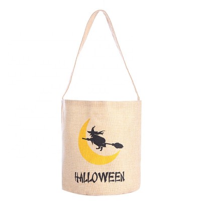 Ready To Ship New Arrival Promotional High Quality Halloween Linen Candy Storage  Bag Joke Candy Pack