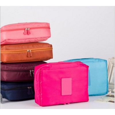 Fadish Travel Pockets Hand Storage Organizer Makeup Bag