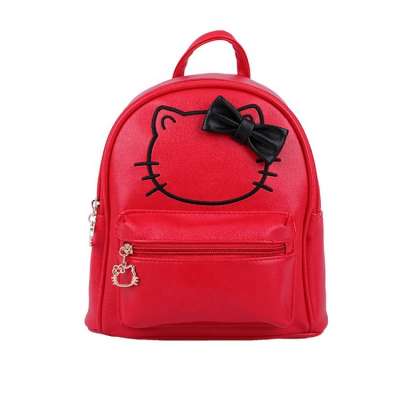 Ready To Ship Fashion Cartoon Hot Nice Design Durable Small Cute Preschool PU Leather Baby Mini Backpack Bag Girls