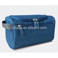 Customized Excellent Quality Zippered Mens Hanging Bathroom Travel Bag Toiletry Bag