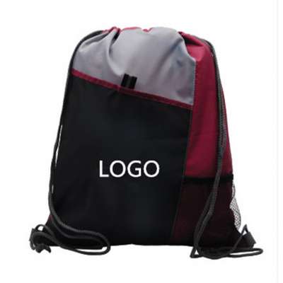 Wholesale Colourful Foldable Large Drawstring Sports Bags