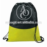 polyester drawstring bag / drawstring mesh bag / drawstring garbage bag