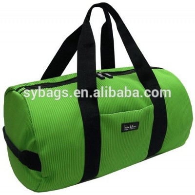 600D polyester cylinder duffel bag