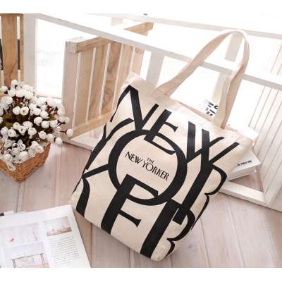 Promotion Recycled Cotton Tote Bag For Marketing Gift Items